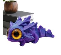 Genérico Articulated Axolotl Figurines - 3D Printed Salamander with Big Eyes | 3D Printed Fidget Figurine for Holiday Birthday Gift Home School Desk Workplace Party Decoration