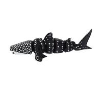 Genérico Articulated Shark Figurine, 3D Printed Keepsake, 7.87 Inches Toy with Movable Build, Animal Jointed Sculpture, Modern Garnish with Fluid Style, Room Decor for Teens Boys