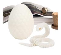 Genérico Articulated Toy Flexible Snake Egg Toys - 3D Printed Animal Snake - Fidget Articulated 3D Printed Animal Toy | for Birthday Christmas Holiday