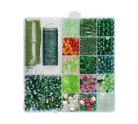 Genérico Artificial Beaded Plant Set - Handmade DIY Foliage Craft Kit, Creative Art Supplies for Beginners, Forever Decorative Project | Ideal Home Studio Workshop School Gift
