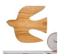 Genérico Artificial Birds - 15 x 14 cm - 5,91 x 5,51 pulgadas - Esculturas de pared | Madera Swallow Colgante de pared para colgar ornamentos - Resin Bird Figurines For Indoor- Patio Bird Decor - Home