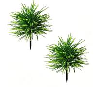 Genérico Artificial Bonsai Pine Tree 24 Inch Faux Mini Tree with Ground Spike UV Resistant Outdoor Garden Decor for Lawn Patio Planter Landscaping Indoor Decorative Display