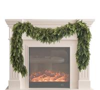 Genérico Artificial Cedar Christmas Garland - Flexible Soft Greenery for Indoor Outdoor Holiday Displays, Mantel, Staircase, Table, or DIY Decoration, Weather-Resistant, Long-Lasting Christmas Decor