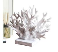 Generico Artificial Coral Statue - Realistic Faux Coral Decorative Ornament,Tabletop Decor Artificial Statue,for Living Room Entrance Hall Wine Cabinet Courtyard Shelf