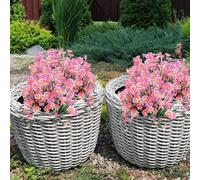 Genérico Artificial Daisy - Faux Flower Greenery for Home Decor | PP Material with Realistic Shrubs Design, Decorative Ornament for Window Box Porch Garden Planter, Indoor Outdoor Decoration