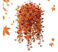 Genérico Artificial Fall Flowers for Home Decor - Faux Floral Arrangement for Autumn Centerpiece Displays | Lifelike Silk Petals with Harvest Tones, Ideal for Thanksgiving, Living Room Event 27.55 in
