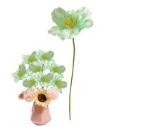 Genérico Artificial Flower - Leafless Fake Flower with Stem for Home, Wedding, and Photography Decoration, Retro Style Floral Prop for Commercial Display, Valentine’s Day, or Birthday, 4.33 Inch