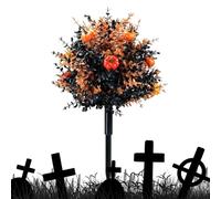 Genérico Artificial Flowers with Stakes | Realistic Pumpkin Eyeball Decor
