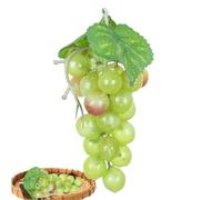 Genérico Artificial Grape Bunch, Realistic Fruit Ornament, Decorative Table Accent with Realistic Texture, Photography Prop Food Set, Faux Fruit with Rustic Theme, Decor Accent for Reception