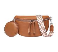 Genérico Artificial Leather Sling Bag - Single Shoulder Backpack | Women's Bag with Wide Shoulder Strap | Lightweight Women Sling Bags for Gym, Festival, Travel, Camping, Work, School