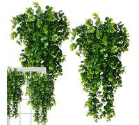 Genérico Artificial Plants - Faux Plant, 2pcs Fake Potted Plant, 80cm Faux Hangg Plants Greenery, Artificial Plantt For Wedding Wall House Room Patio Indoor Outdoor, Fauxx Greenery