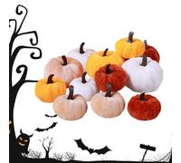 Genérico Artificial Pumpkins, Centerpiece Decor, Realistic Texture Rustic Fall Table Harvest, Aesthetic Props for Thanksgiving, Halloween, Farmhouse, Basket, Display, Photography and Events