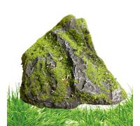 Genérico Artificial Rock Foam Faux Moss Stone Faux Rocks Fake Stones | Artificial Boulders for Pond Backyard Outdoor Terrarium Tank Aquarium Garden