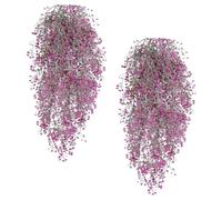 Genérico Artificial Vine - Garland 5 Branch Realistic Ornament for Evaluating | Plant with Flower, Hanging Floral Greenery, Botanical Wall Decor for Bedroom, Front Door, Window and Graduation