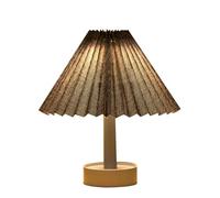 Genérico Artistic Night Light - Aesthetic Table Lamp | 9.3x18.8cm Bedside Lamp for Soft Colors Ambient, Sturdy Build Bedroom Nightlight, Home Item Tabletop Lights, Reading Lamps for Relaxation