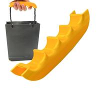 Generico Asas para bolsas de la compra - Soporte de transporte de bolsas de alimentos, porta bolsas con agarre cómodo y diseño resistente para transporte intenso - Ideal para niños, niñas, hombres y