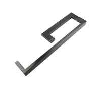 Genérico Asidero De Ducha De Tubo Cuadrado De Acero Inoxidable, Manija De Puerta De Empujar Y Tirar, Con Almohadillas Antideslizantes, Capacidad De Carga De 150 Kg(Color1)