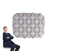 Genérico Asiento De Cojín Inflable,Cojines Inflables para Asentar | Cojín de Viaje Inflable Ligero - Colchoneta Inflable para Asiento de Aire, Suministros de Acampada para Hombres, Mujeres y niños