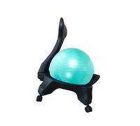 Genérico Asiento De Pelota De Yoga con Rueda Y Bomba De Aire, Silla De Postura Ergonómica, For Estudios, Trabajadores, Oficinas De Profesores(Color 1)