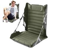 Genérico Asiento Inflable para Estadio - Sillas Ligeras con Soporte Lumbar | Cojín Silla de Suelo Portátil para Estadio Pesca Acampada Deportes al Aire Libre