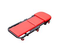 Genérico Asiento Plegable For Mecánicos con 6 Ruedas Giratorias De 360° For Reparaciones Bajo El Coche, Plataforma Rodante Perfil