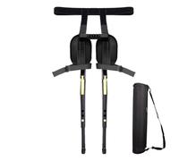 Genérico Asiento usable, Silla sin | Invisible Plegable portátil, ergonómico Ligero con 3 Engranajes Ajustable y portátil para peluqueros, fotógrafos carpinteros