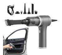 Genérico Aspirador De Coche - Aspiradora Manual Portátil - Ligero Y Potente 9000Pa Sin Cable para Talleres Peluquerías Suelos Garajes Alfombras Colchones Detallado del Coche