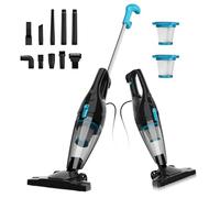 Genérico Aspirador Escoba con Cable 2en1, 400W Vertical y Aspiradora de Mano, Potente de 6m, 16Kpa Potencia de succión Fuerte y Estable, para Pelo de Mascotas, Suelo Duro, hogar