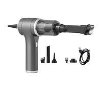 Generico Aspirador portátil para coche - Soplador aspirador de coche 9000 Pa, aspiradora de mano, para casa, oficina, pelo animal, alfombras, muebles, suelos, escritorio, teclado, electrónica,