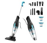 Genérico Aspiradora con Cable 2 en 1, 16 Kpa y Aspiradora Escoba con Cable, Aspiradora Vertical con Filtro HEPA para Suelos Duros, alfombras, Coches, Aspirador pequeño, Ligero y silencioso R3S