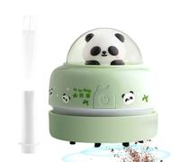 Genérico Aspiradora De Escritorio, Aspiradora De migasDe Polvo De Mesa De Dibujos Animados, Ahorro De Energía, Adorable, Plumero De escritorioInalámbrico Portátil con Pilas para Limpiar migasDe BOR