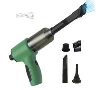 Genérico Aspiradora de Mano - Compacto con Succión 5000 PA para Limpieza Interior del Auto - Aspiradora con Potente Succión - para Ventana, Asiento de Coche, Sofá, Remolque, Autocaravana,