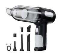 Genérico Aspirateur Balai Main Sans Fil Pour Voiture, Combiné Souffleur Et Aspirateur Compact | Utilisation Automobile, Chambre À Coucher Petits Espaces Intérieurs