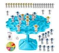 Genérico Astronaut Balance Tree Educational Toy, Balance Stacking Training Game for Kids, Interactive Family Tabletop Game for Home, Family Night, Party, Classroom, Kindergarten, Preschool