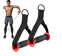 Generico Ataque de la máquina para cables | 2 No Slip de Resistencia a la Banda de Manas de tiro hacia abajo | Entrenamiento de Gimnasio Entrenamiento de Mano para la Mano