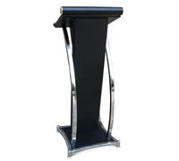 Genérico Atril Ajustable de Metal Rojo - Atril versátil para Iglesias y aulas con Estante Superior Inclinado para Leer o Usar la computadora portátil oficinas, escenarios y Estudios