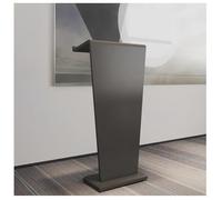 Genérico Atril de Madera con Ruedas - Elegante Atril de pie para Iglesias, seminarios y escuelas - Robusto púlpito de Madera para oratoria (A2)