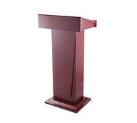Genérico Atril de Madera Elegante y Resistente con 2 estantes para oratoria, presentaciones, Eventos y conferencias. Ideal para entornos Profesionales.