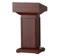 Genérico Atril de Madera Maciza Resistente con cajón - Soporte Inclinado Ajustable para Oficina, Escuela, Iglesia Profesores, presentaciones y oratoria