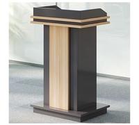 Genérico Atril portátil de Madera con Ruedas bloqueables Iglesias, restaurantes, aulas y hoteles - Atril versátil para oratoria, presentaciones y reuniones