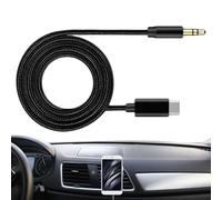 Genérico Audio Cord - Type C To 3.5mm Headphone Cord - 3.3FT Shielded Stereo Wires | Electronics & Photo For Headphones Computer Automotive Headset Phone