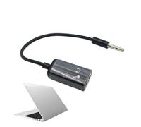 Genérico Audio Splitter - 3.5mm Cable for Headset Stereo Game Movie Accessories Headphone Double Jack Multiple Devices