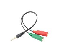 Genérico Audio Splitter for Headphones, High-Fidelity Sound Plug Male