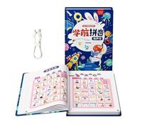 Genérico Audiolibros Chinos para niños 19,6x26,6 cm - Libro parlante Interactivo para Aprender matemáticas en inglés | Alfabetización lectora de Juguetes educativos electrónicos | Actividades volum