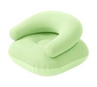 Generico Aufblasbares Campingsofa 75x75cm Tragbare Couch mit Beflockung Luftsessel für Garten & Festivals Schnell Aufblasbare Liege Design Outdoor Zubehör