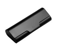 Generico Augenbrillen Fälle für Frauen, Augenbrillen Fall - Frosted Brille, Lesebrille Aufbewahrung mit Reinigungsstoff - Tragbare Sonnenbrille Organizer, Eyewear Accessoires passt zu den meist, Negro