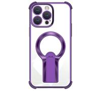 Genérico Auraedge Magnetic Kickstand Case, Magnetic Kickstand Phone Case, Four Corners Airbag Protection, for iPhone 12, 13, 14, 15, 16 Pro MAX/Plus (Purple,For iPhone 15Pro)
