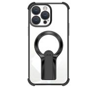 Genérico Auraedge Magnetic Kickstand Case, Magnetic Kickstand Phone Case, Four Corners Airbag Protection, for iPhone 12, 13, 14, 15, 16 Pro MAX/Plus (Black,For iPhone 13Pro)