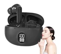 Genérico Auricolari Wireless - Impermeabili Sportivi Cuffie, Cancellazione Rumore Auricolari, Stereo Audio Auricolaries Leggeri | Auricolaries Premium per Correre Camminare Palestra Viaggio