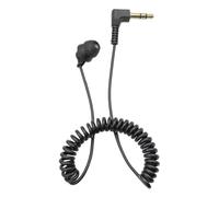 Generico Auricular de un solo lado con cable - Eaarbud de oreja única | Estéreo en cómodo conjunto de primavera | Ruido a de 3,5 mm Aislando las gemas deportivas para conducir, correr, trabajar